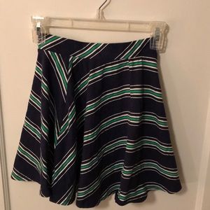 Kids striped skater skirt